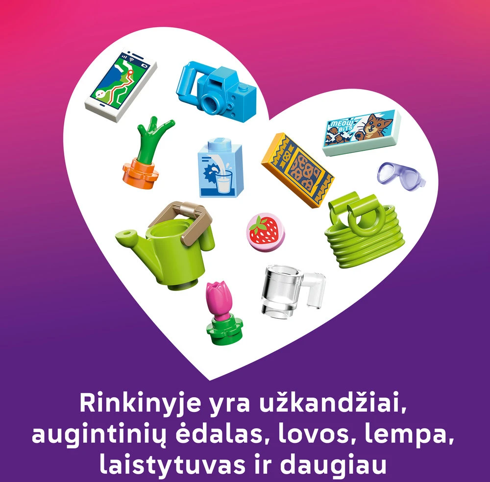 „LEGO® Friends“ Stovyklavimo trobelė Konstruktorius 42682
