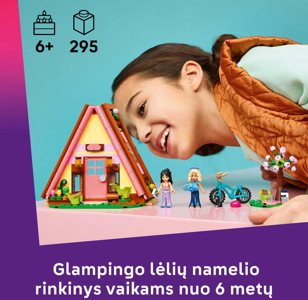 „LEGO® Friends“ Stovyklavimo trobelė Konstruktorius 42682