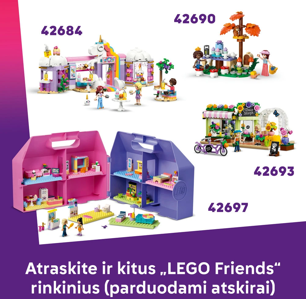 „LEGO® Friends“ Stovyklavimo trobelė Konstruktorius 42682