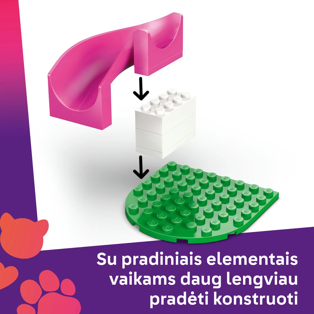 LEGO® Friends Šuniukų žaidimų aikštelė Rinkinys 42665