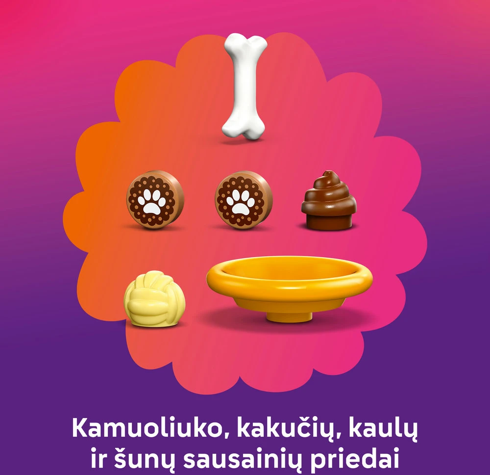 LEGO® Friends Šuniukų žaidimų aikštelė Rinkinys 42665