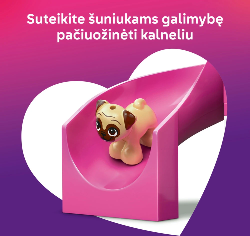 LEGO® Friends Šuniukų žaidimų aikštelė Rinkinys 42665