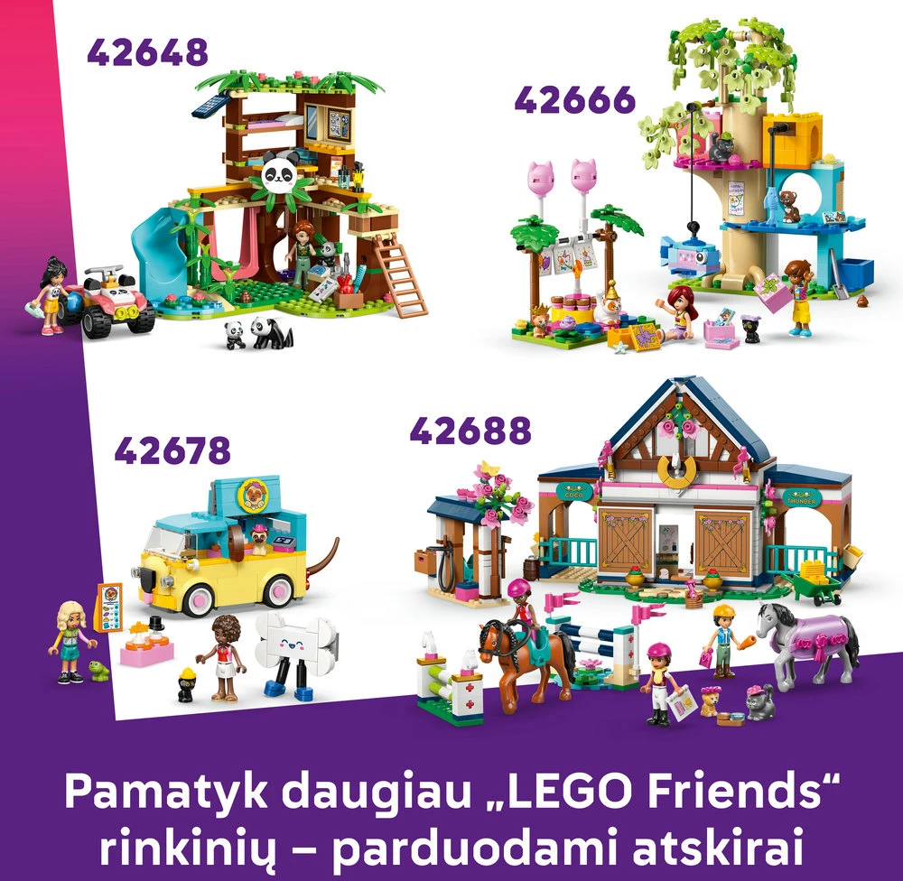 „LEGO® Friends“ Šunų skanėstų kepykla Konstravimo rinkinys 42677