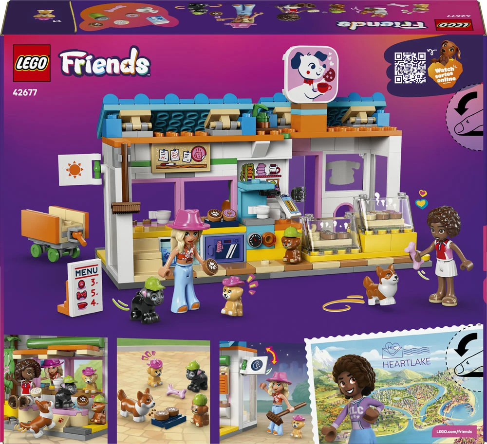 „LEGO® Friends“ Šunų skanėstų kepykla Konstravimo rinkinys 42677
