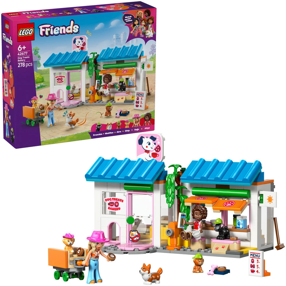 „LEGO® Friends“ Šunų skanėstų kepykla Konstravimo rinkinys 42677