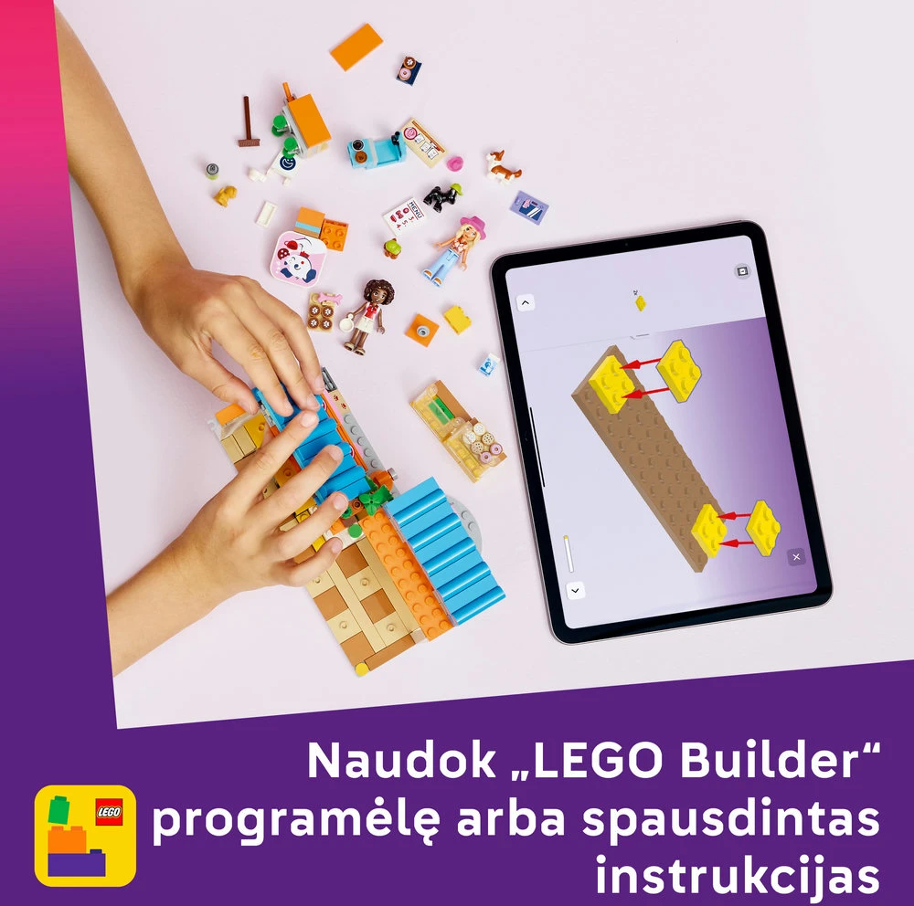 „LEGO® Friends“ Šunų skanėstų kepykla Konstravimo rinkinys 42677
