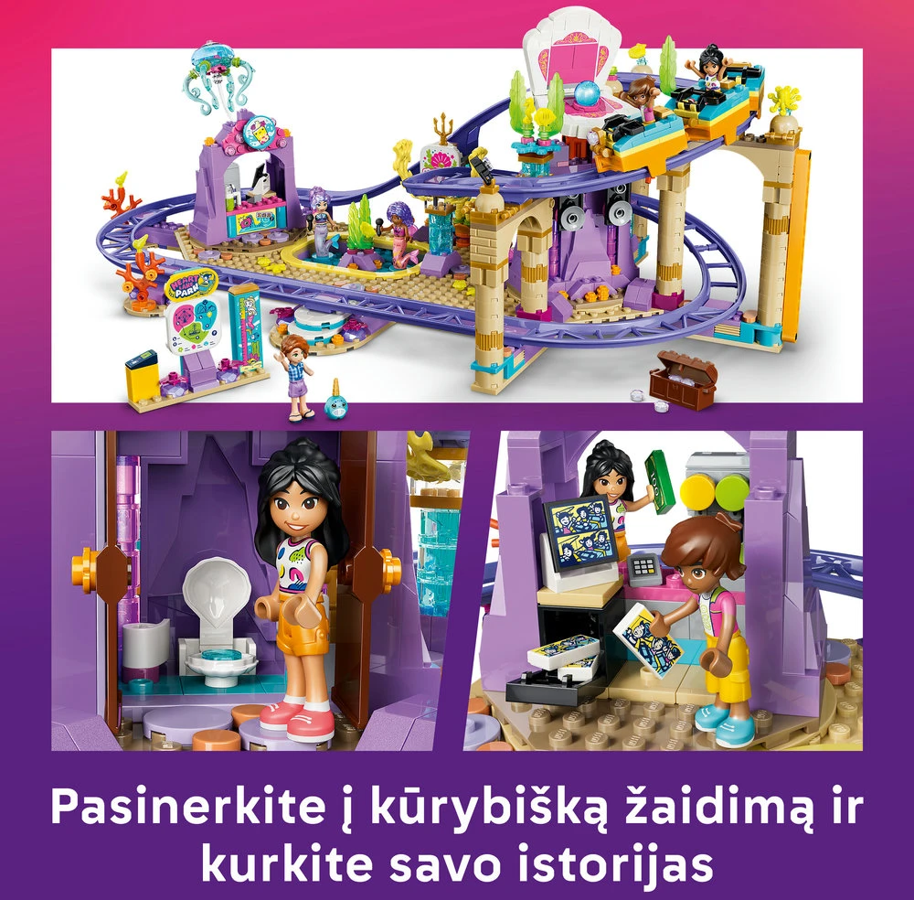 „LEGO® Friends“ Undinėlės linksmieji kalneliai Konstruktorius 42703