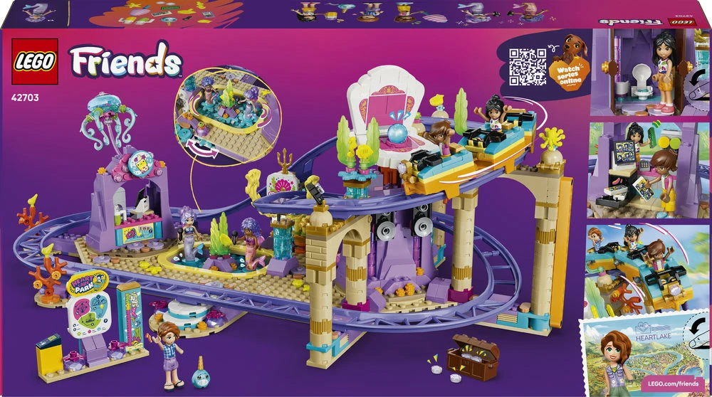 „LEGO® Friends“ Undinėlės linksmieji kalneliai Konstruktorius 42703