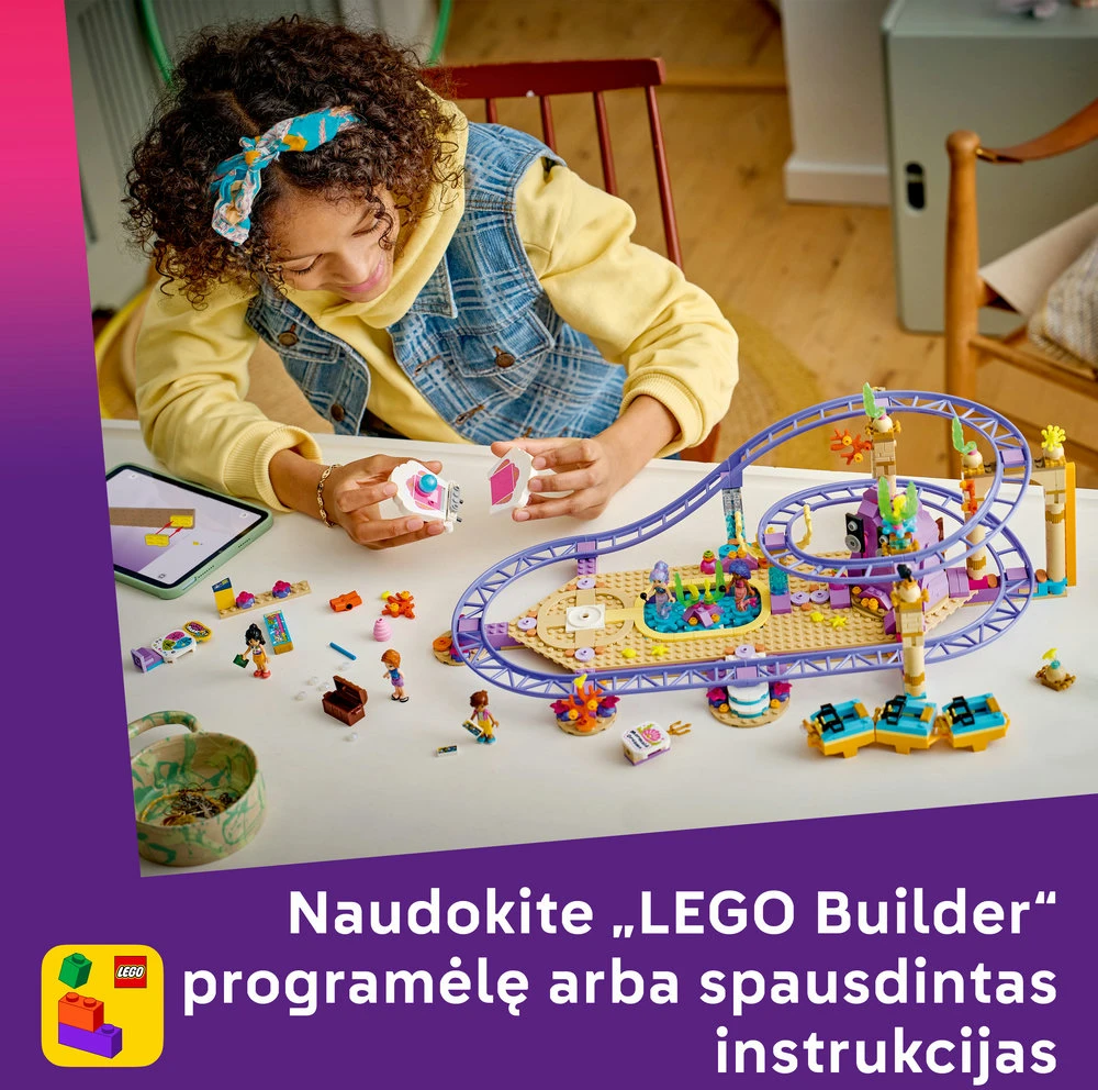 „LEGO® Friends“ Undinėlės linksmieji kalneliai Konstruktorius 42703