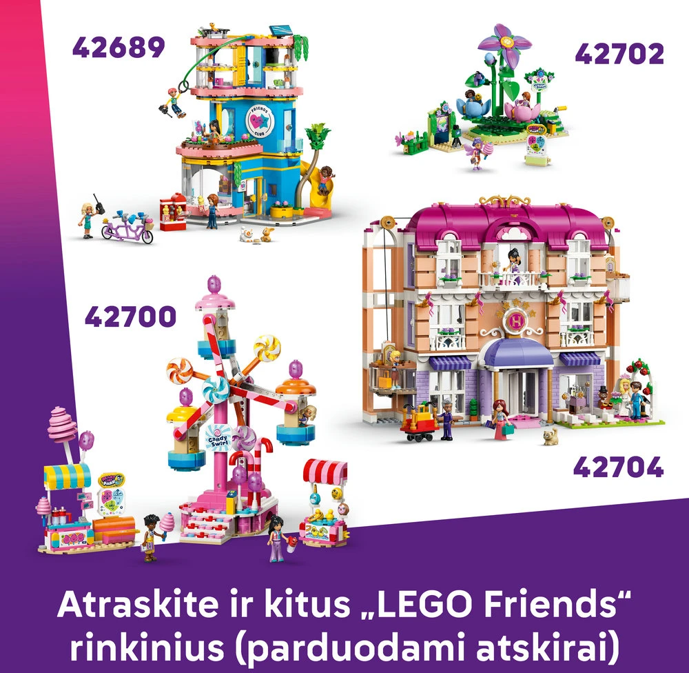 „LEGO® Friends“ Undinėlės linksmieji kalneliai Konstruktorius 42703