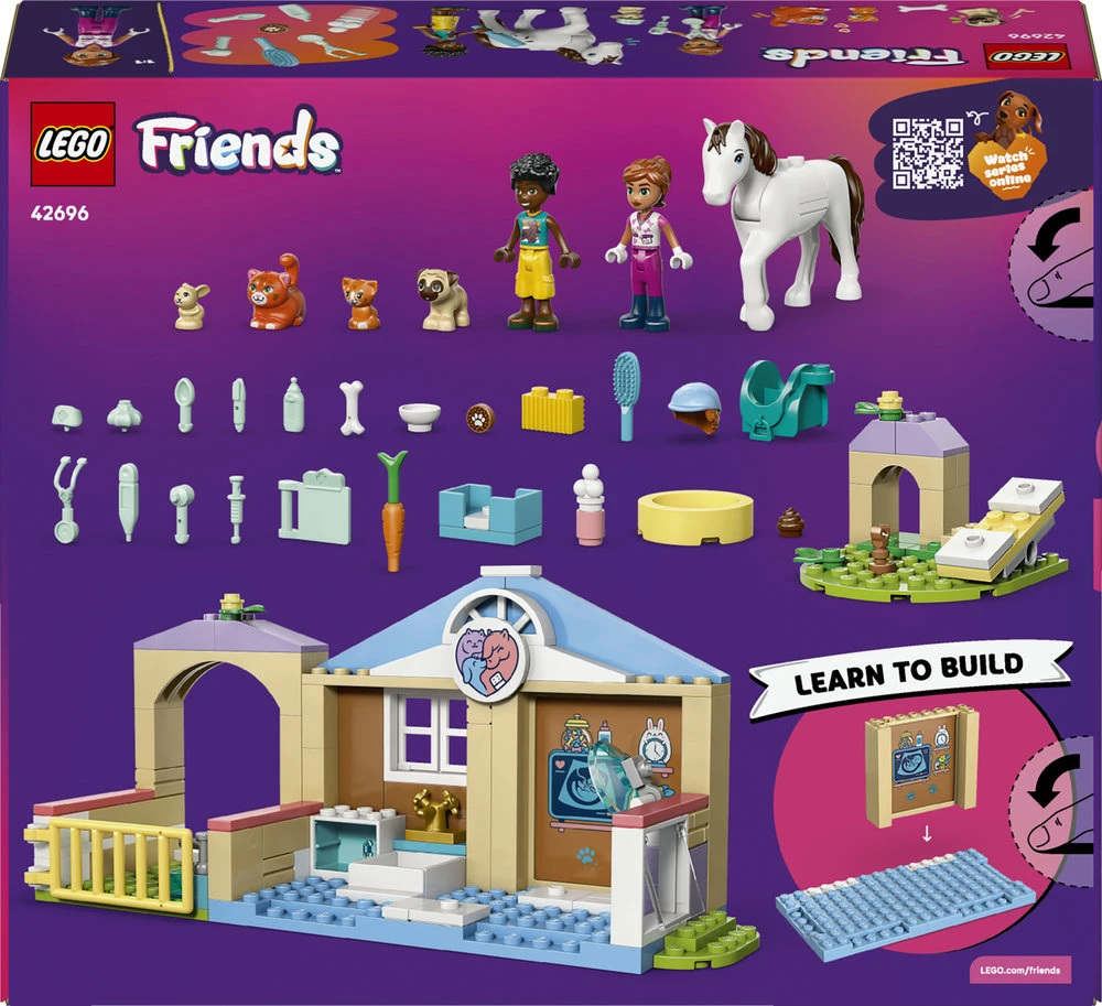 „LEGO® Friends“ Veterinarijos klinika 42696