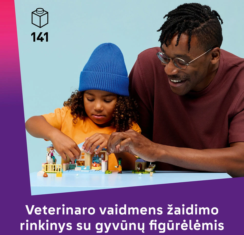 „LEGO® Friends“ Veterinarijos klinika 42696