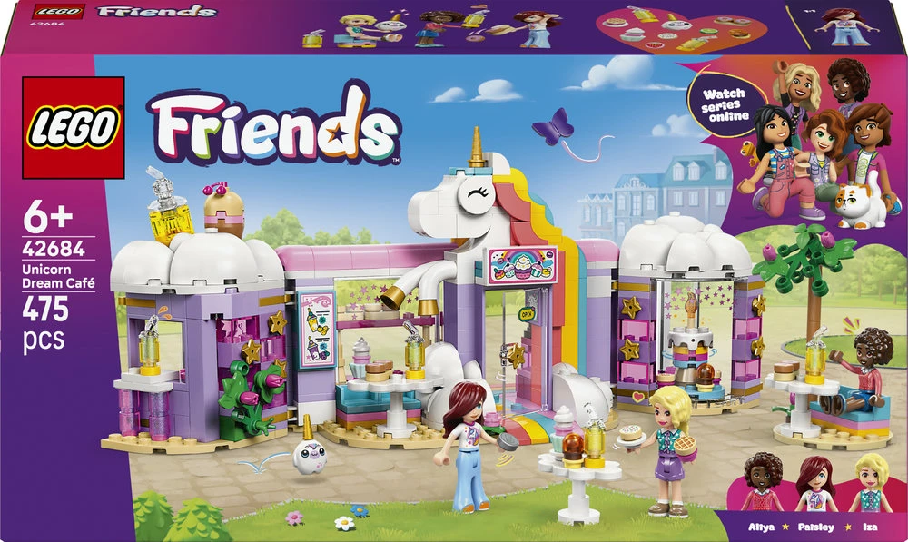 „LEGO® Friends“ Vienaragio svajonių kavinė Žaidimo vaidmenimis rinkinys 42684