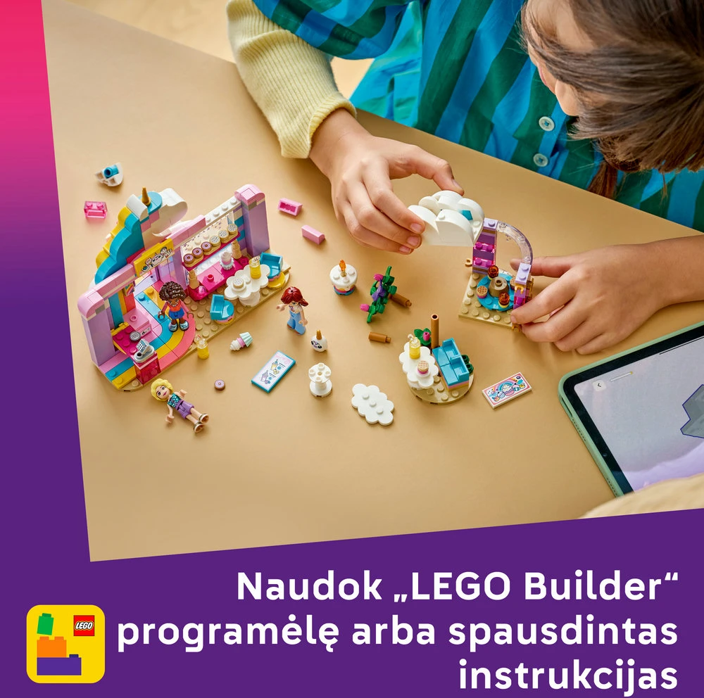 „LEGO® Friends“ Vienaragio svajonių kavinė Žaidimo vaidmenimis rinkinys 42684