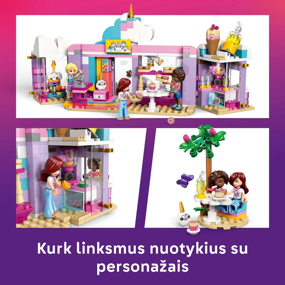 „LEGO® Friends“ Vienaragio svajonių kavinė Žaidimo vaidmenimis rinkinys 42684