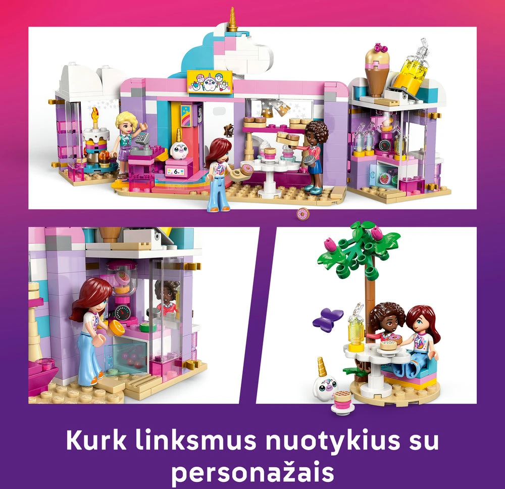 „LEGO® Friends“ Vienaragio svajonių kavinė Žaidimo vaidmenimis rinkinys 42684