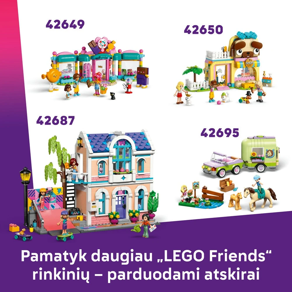 „LEGO® Friends“ Vienaragio svajonių kavinė Žaidimo vaidmenimis rinkinys 42684