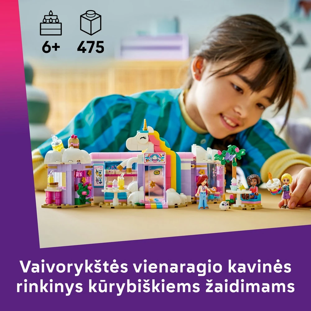 „LEGO® Friends“ Vienaragio svajonių kavinė Žaidimo vaidmenimis rinkinys 42684