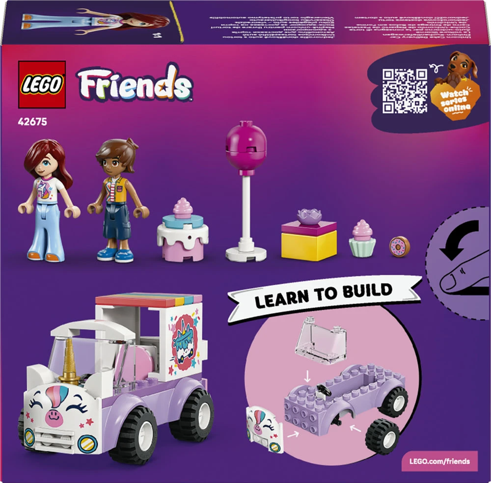 „LEGO® Friends“ Vienaragio torto pristatymo automobilis 42675