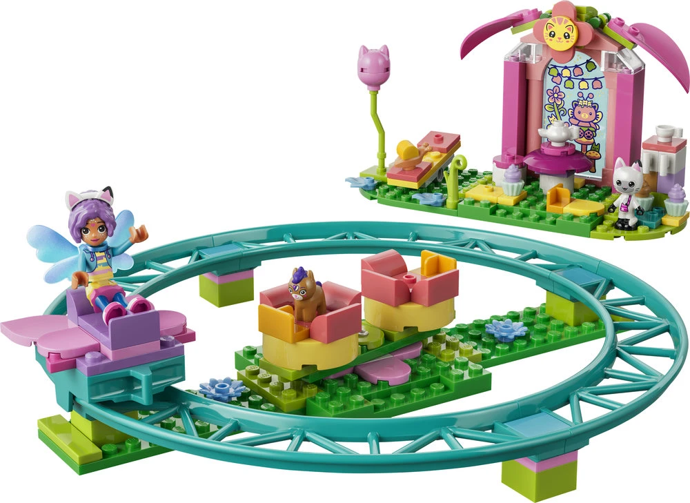 LEGO® Gabby lėlių namai Fėjų linksmieji kalneliai ir arbatos vakarėlis 11214