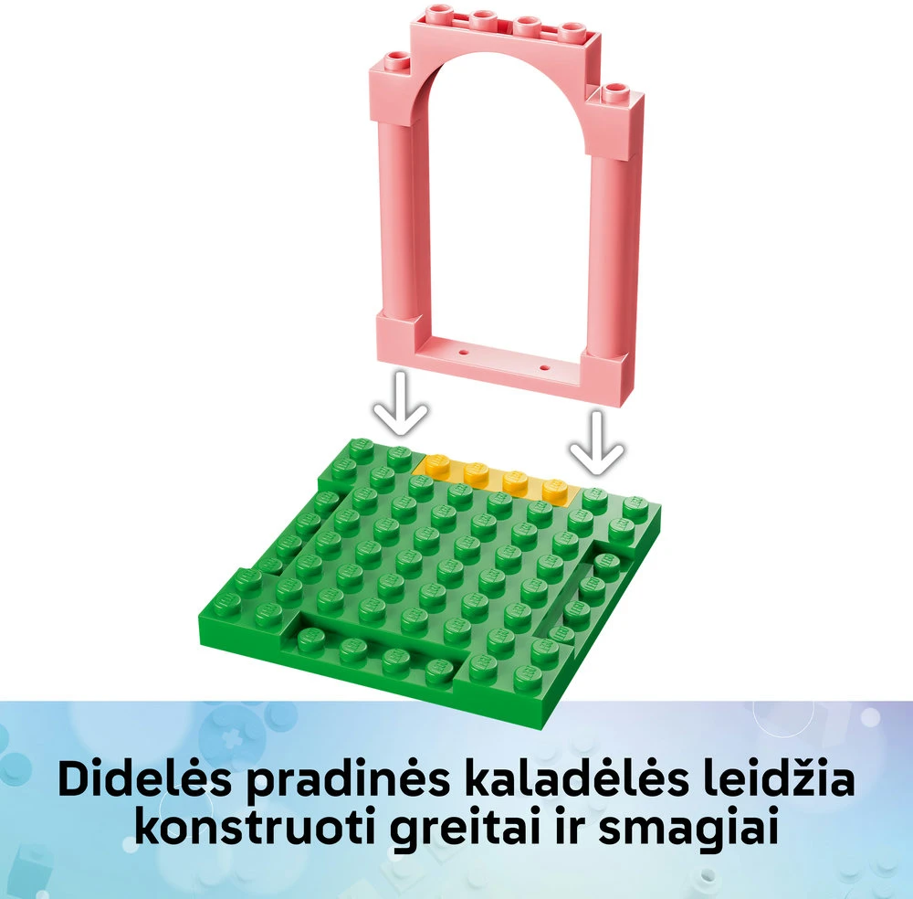 LEGO® Gabby lėlių namai Fėjų linksmieji kalneliai ir arbatos vakarėlis 11214