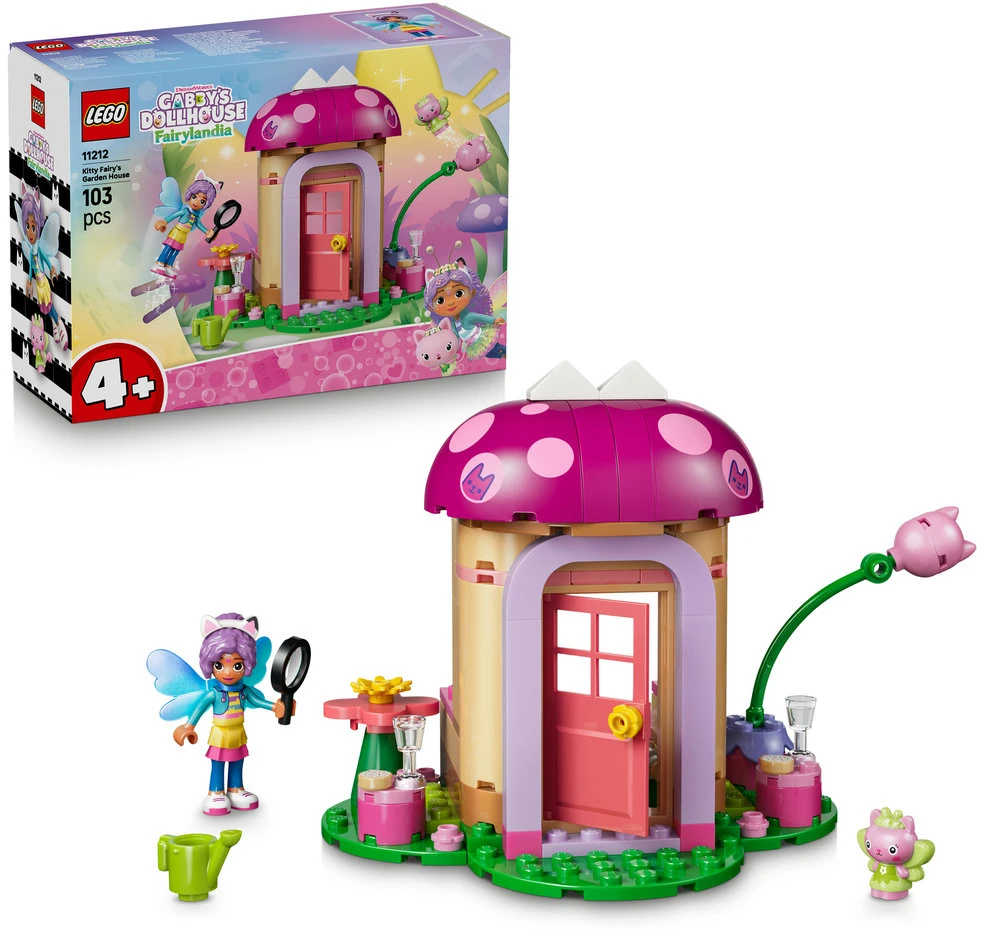 LEGO® Gabby lėlių namai Kitty Fairy sodo namas 11212