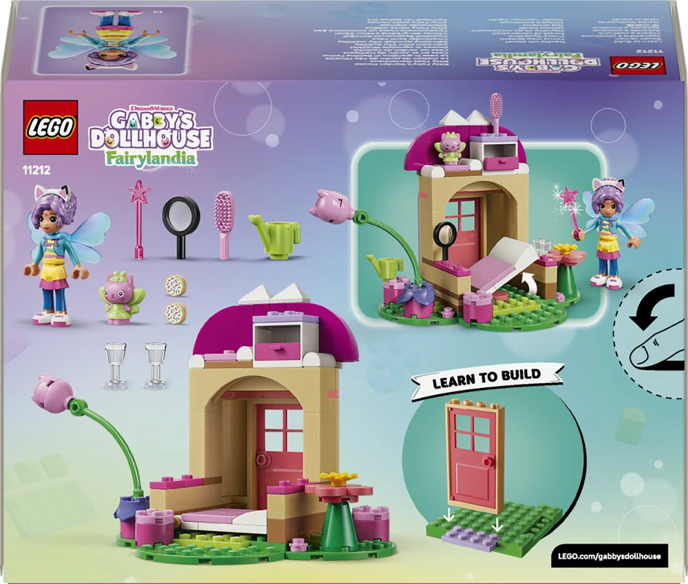 LEGO® Gabby lėlių namai Kitty Fairy sodo namas 11212