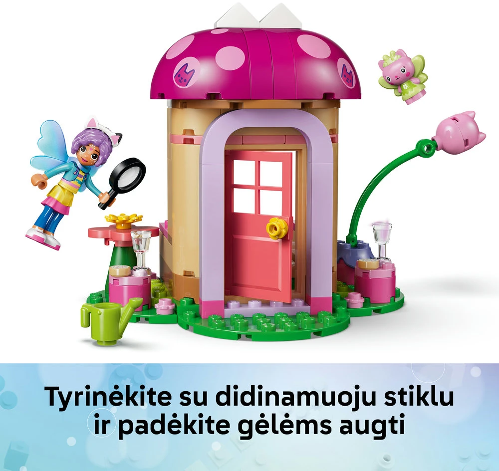 LEGO® Gabby lėlių namai Kitty Fairy sodo namas 11212