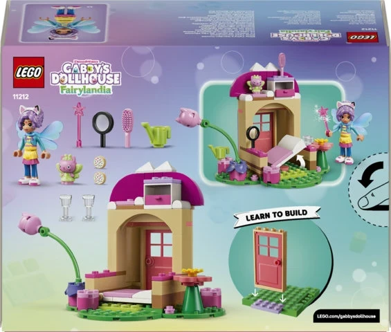 LEGO® Gabby lėlių namai Kitty Fairy sodo namas 11212