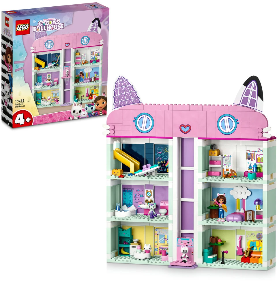 Enchantimals LEGO® Gabės lėlių namai 10788 Konstravimo rinkinys (498 dalys) 10788