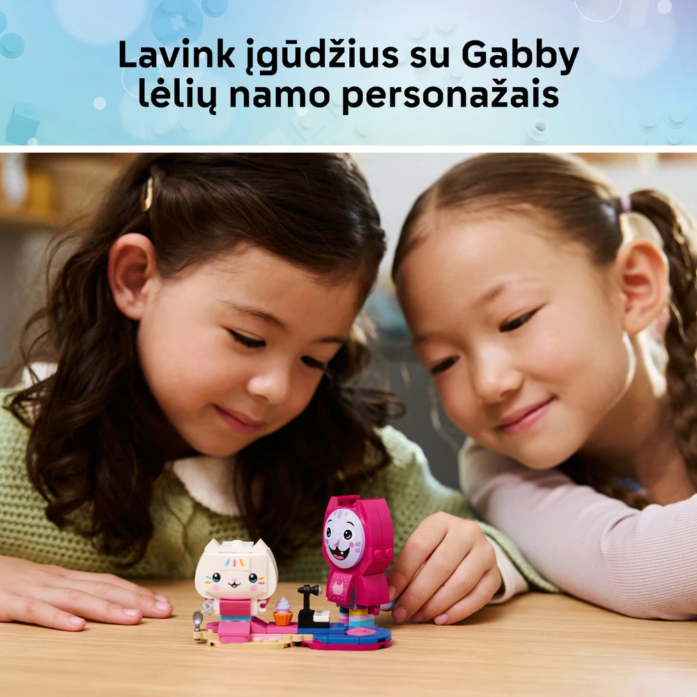 LEGO® Gabės lėlių namai Konstruojami Gabės bičiuliai kačiukai 11215