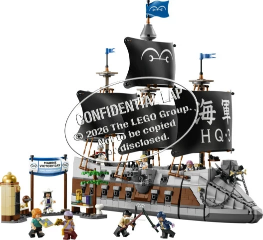 LEGO® ONE PIECE Garp jūrų karo laivas Žaislas 75646