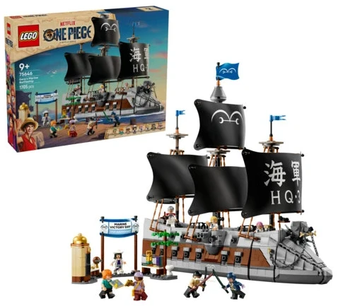 LEGO® ONE PIECE Garp jūrų karo laivas Žaislas 75646