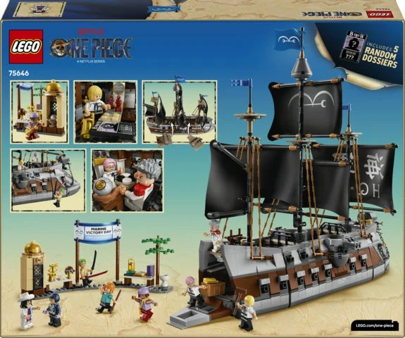 LEGO® ONE PIECE Garp jūrų karo laivas Žaislas 75646