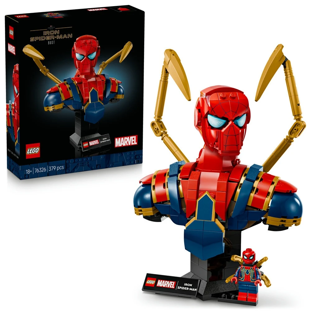 LEGO® ǀ Marvel Geležinio Žmogaus voro biustas Rinkinys 76326
