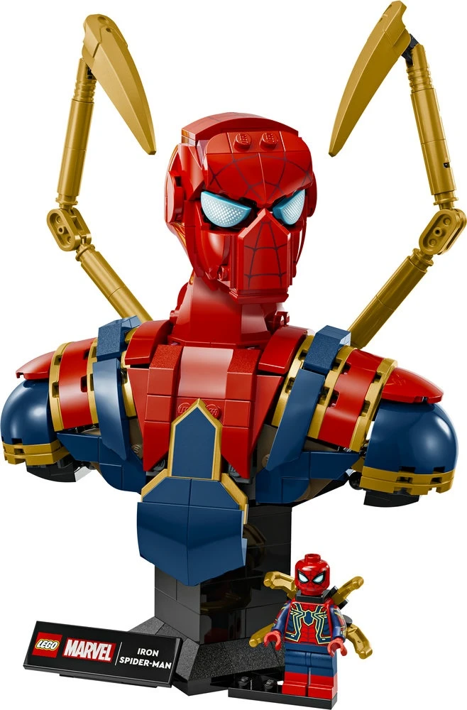 LEGO® ǀ Marvel Geležinio Žmogaus voro biustas Rinkinys 76326