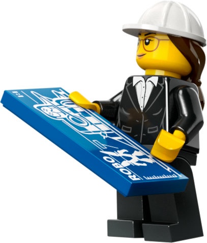 LEGO® City Geltonas mobilus statybų kranas (60409)