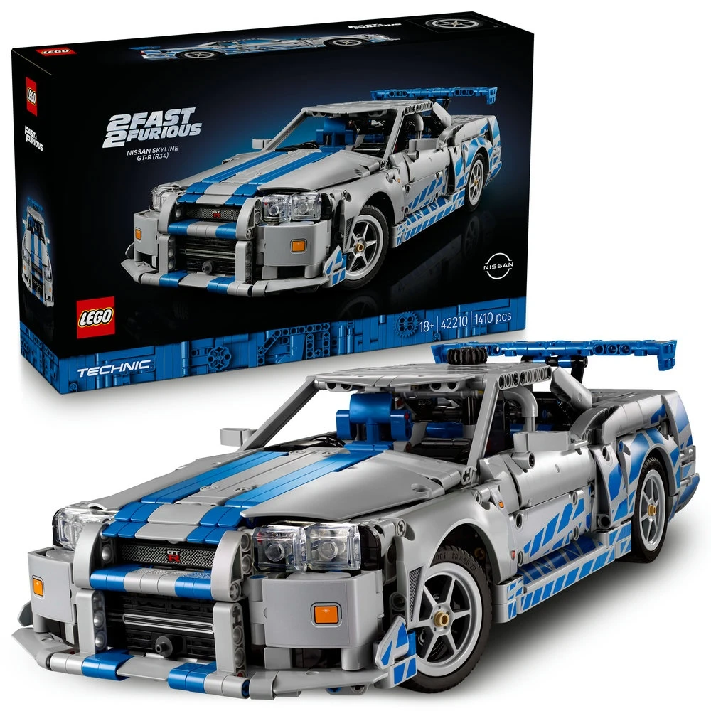 LEGO® Technic „Greiti ir įsiutę 2“ Nissan Skyline GT-R (R34
