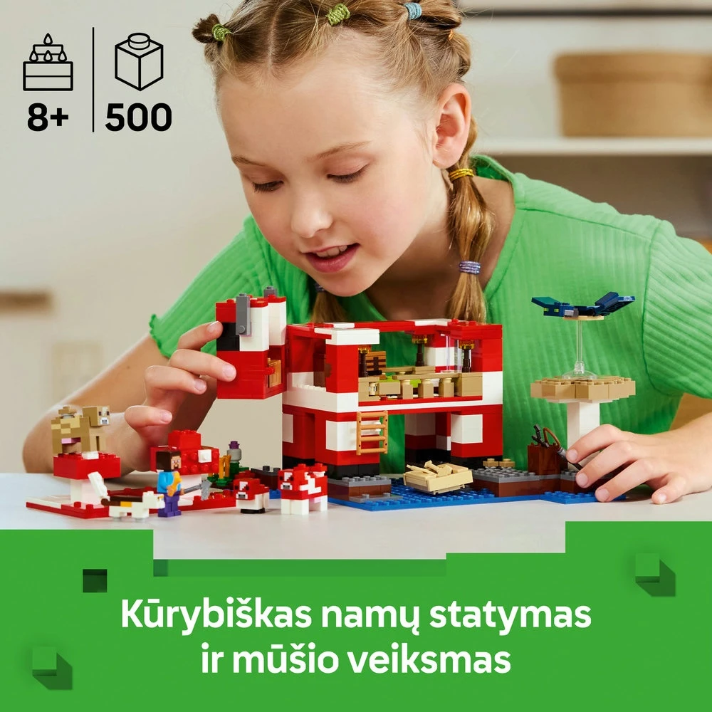 LEGO® Minecraft Grybakarvių namas (21270)