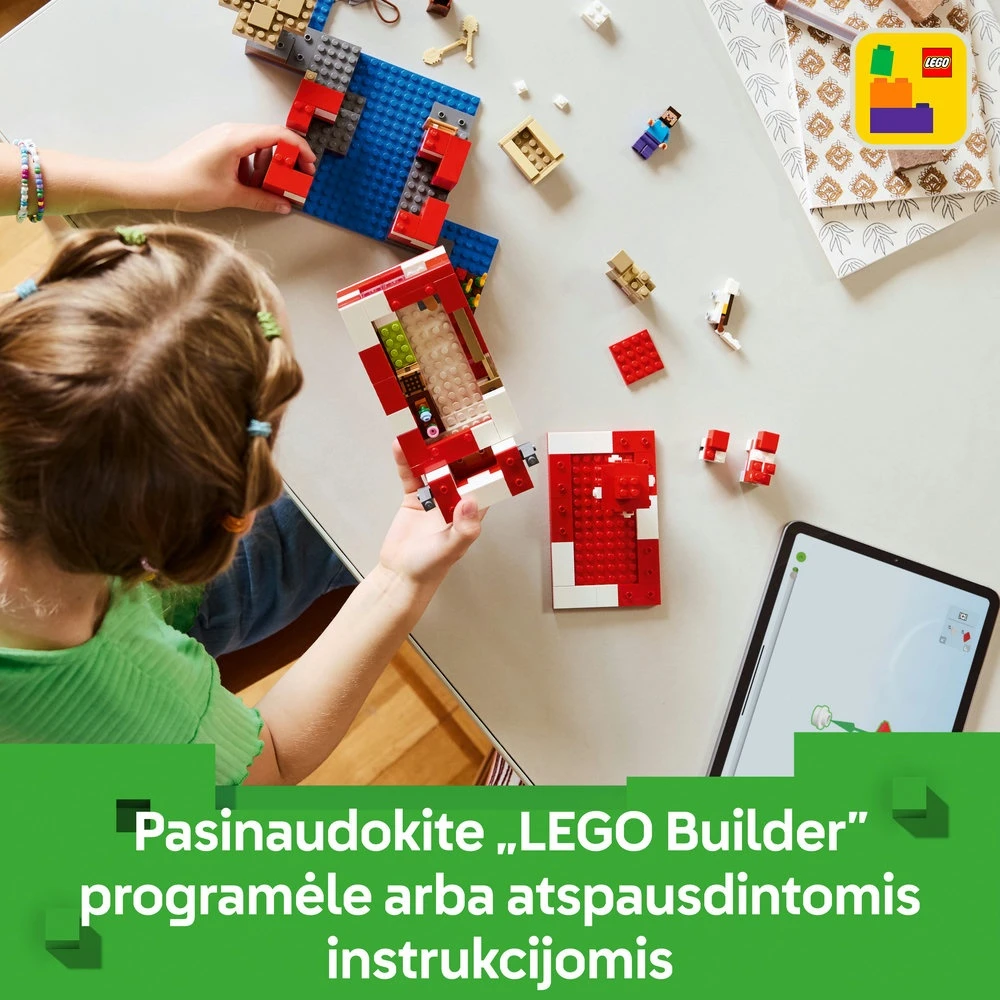 LEGO® Minecraft Grybakarvių namas (21270)