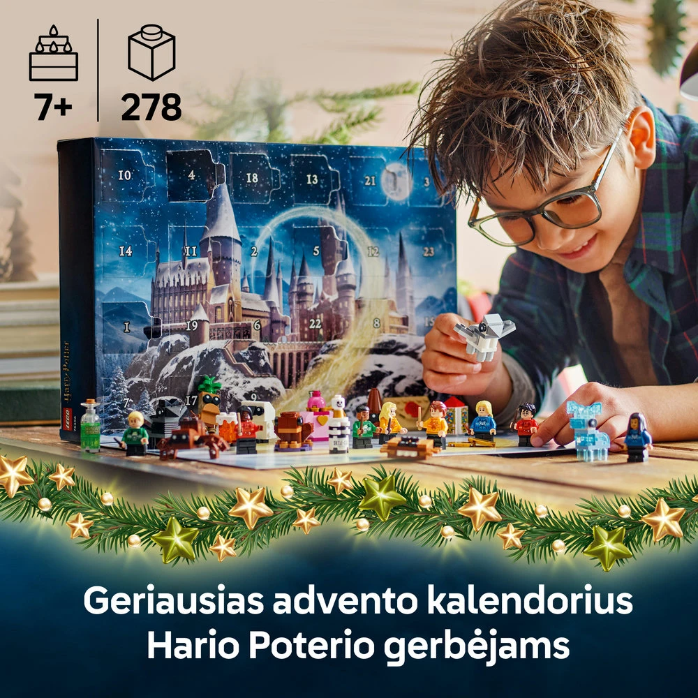 LEGO® Harry Potter™ 2025 metų advento kalendorius (76456)