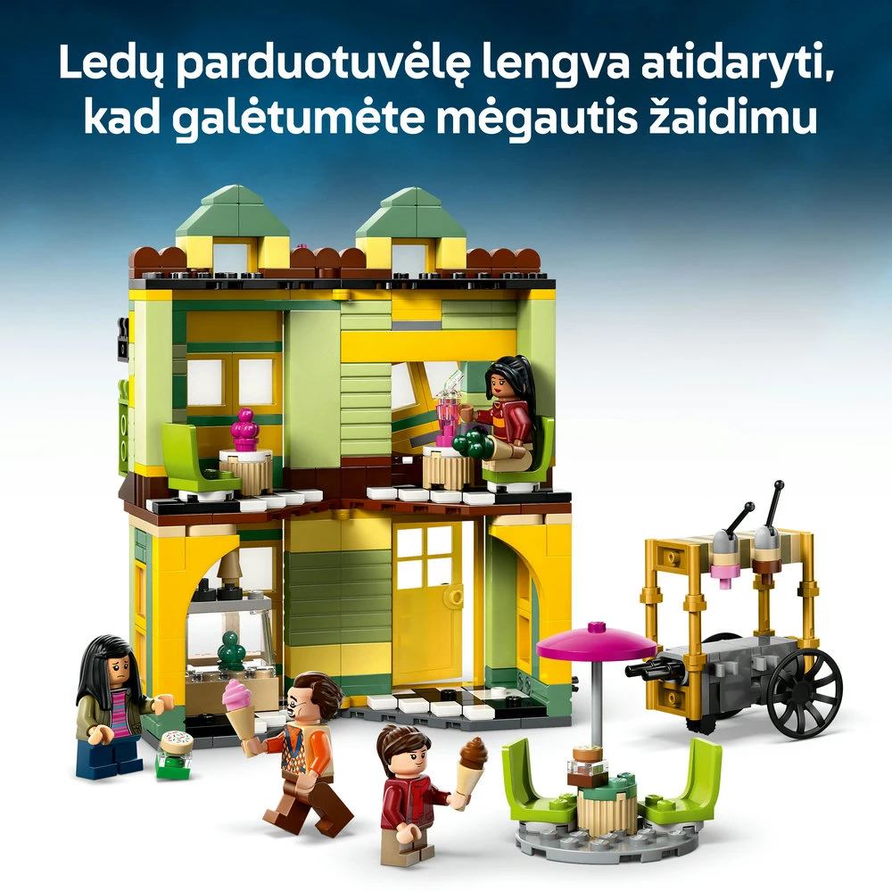 LEGO® Harry Potter™ „Aukščiausios rūšies kvidičo prekės“ ir ledainė 76452