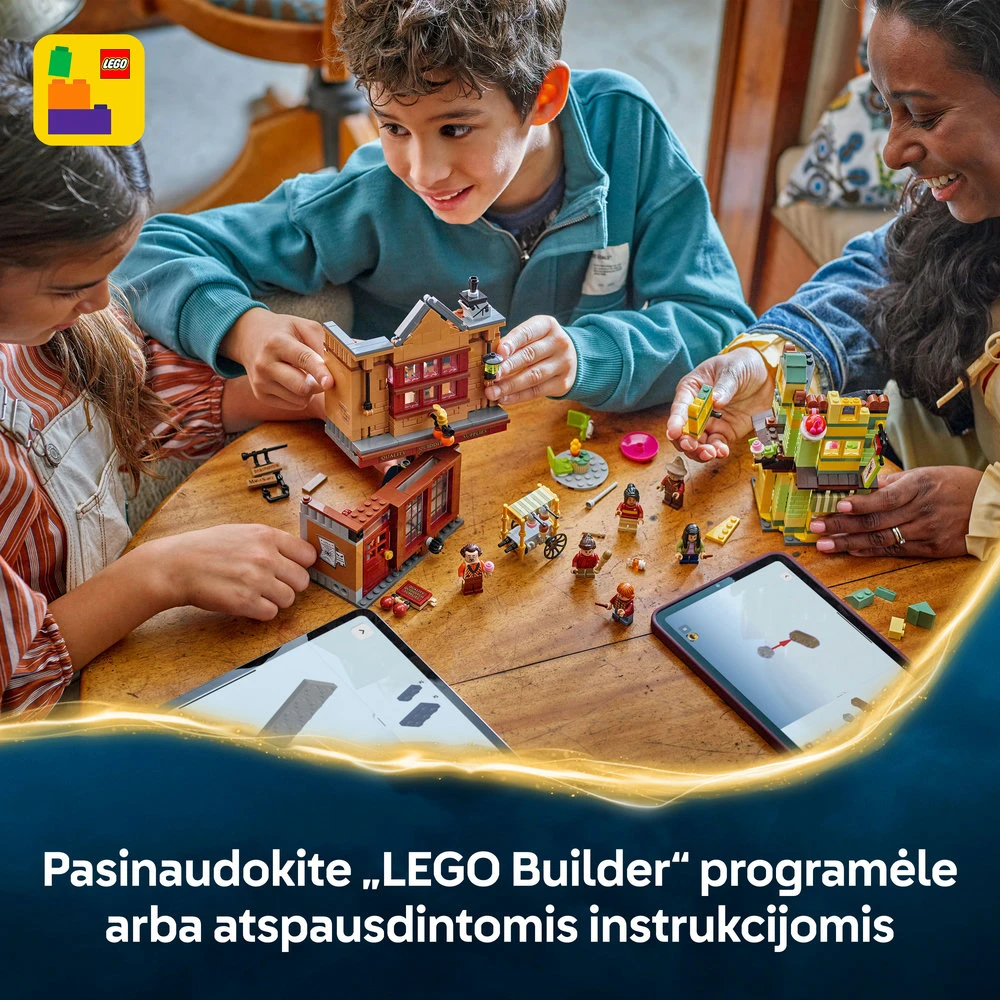 LEGO® Harry Potter™ „Aukščiausios rūšies kvidičo prekės“ ir ledainė 76452