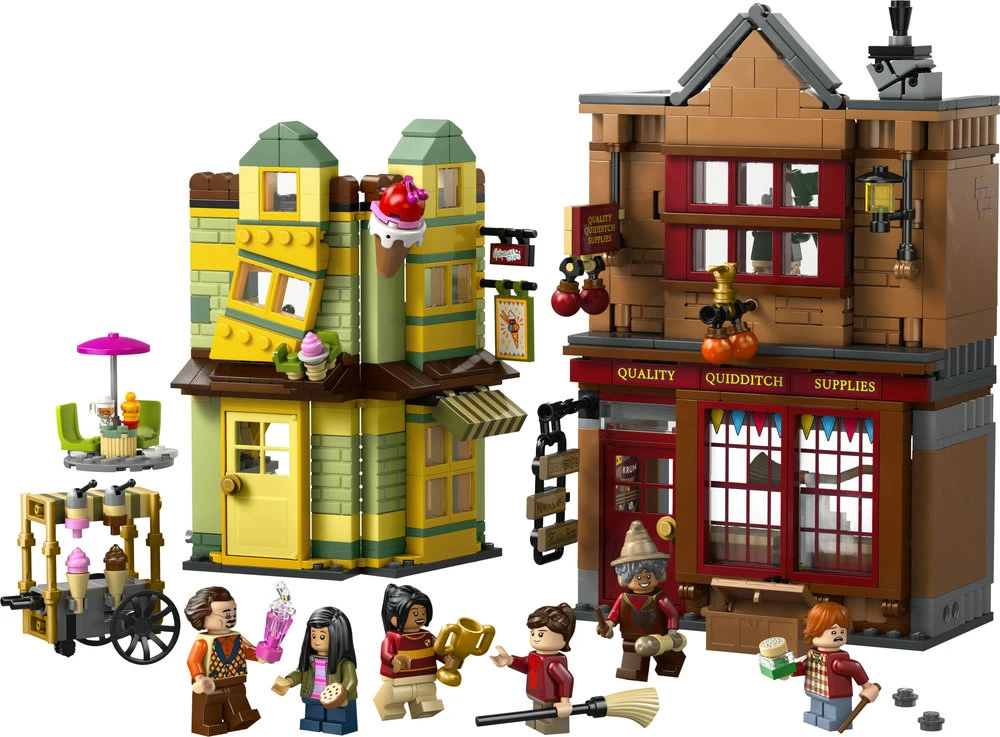 LEGO® Harry Potter™ „Aukščiausios rūšies kvidičo prekės“ ir ledainė 76452