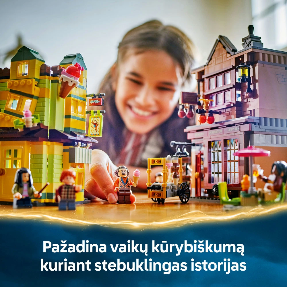 LEGO® Harry Potter™ „Aukščiausios rūšies kvidičo prekės“ ir ledainė 76452