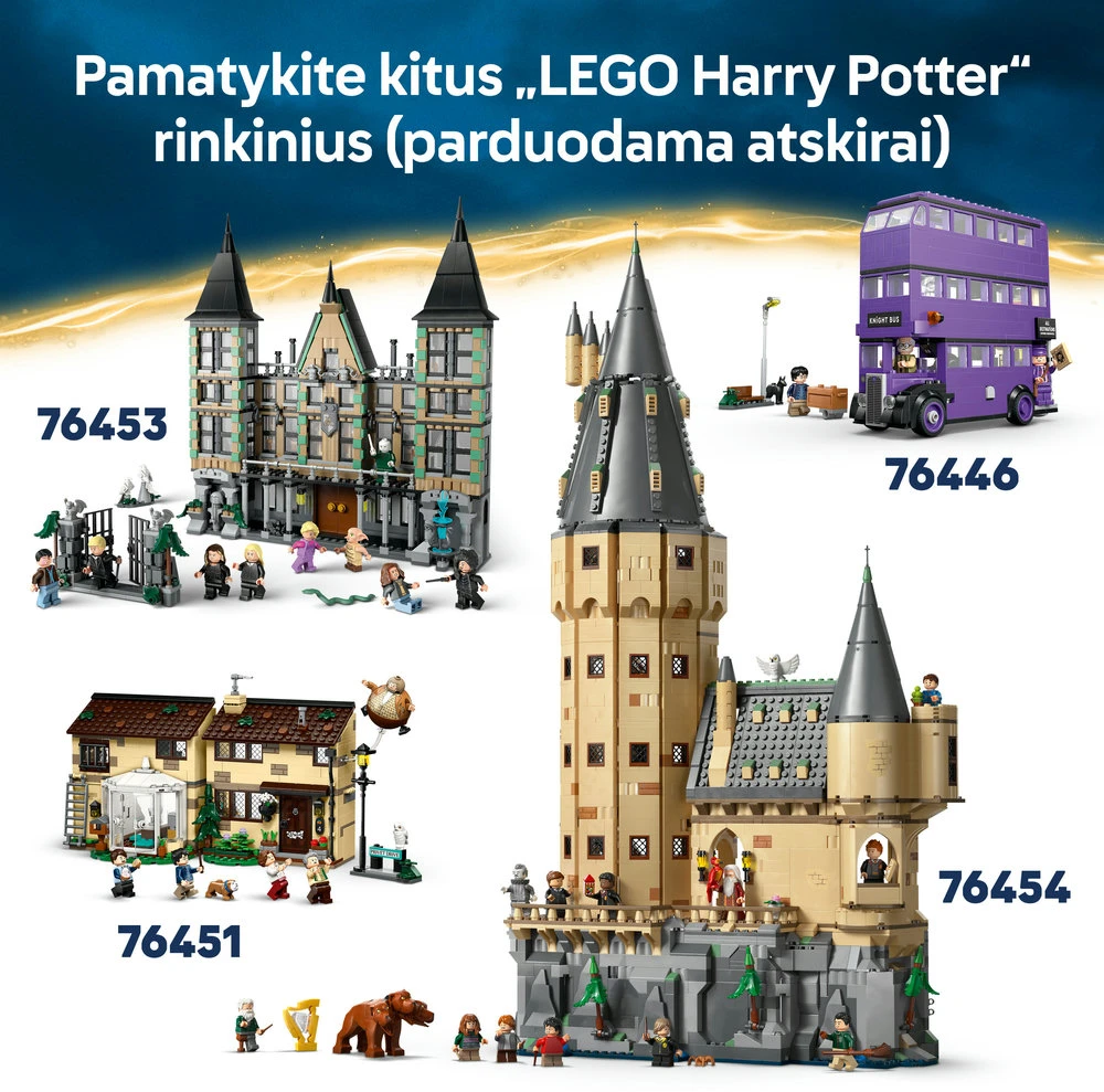 LEGO® Harry Potter™ „Aukščiausios rūšies kvidičo prekės“ ir ledainė 76452