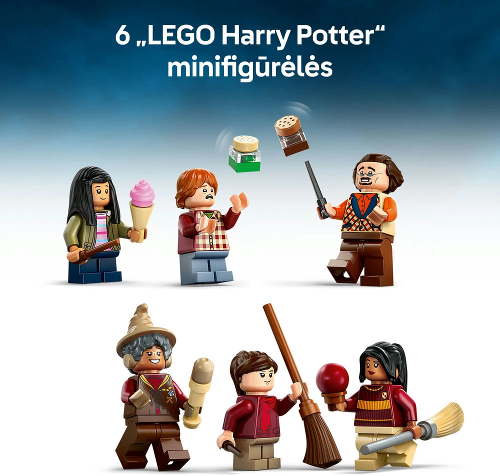 LEGO® Harry Potter™ „Aukščiausios rūšies kvidičo prekės“ ir ledainė 76452