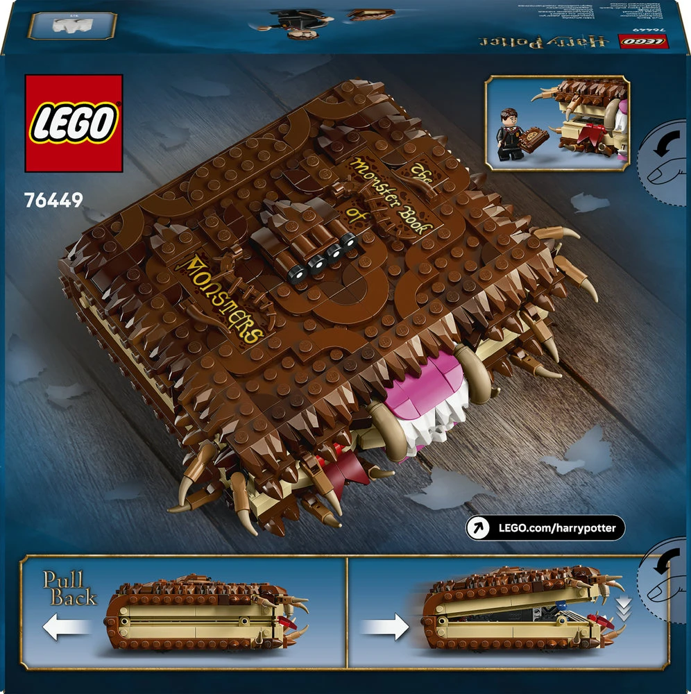 LEGO® Harry Potter Ėdri siaubinga pabaisų knyga (76449)