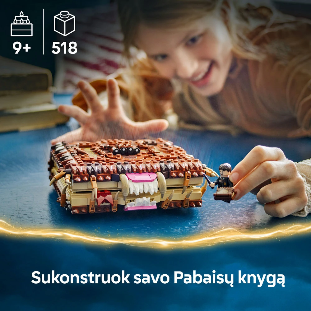 LEGO® Harry Potter Ėdri siaubinga pabaisų knyga (76449)