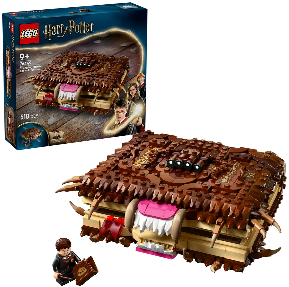LEGO® Harry Potter Ėdri siaubinga pabaisų knyga (76449)